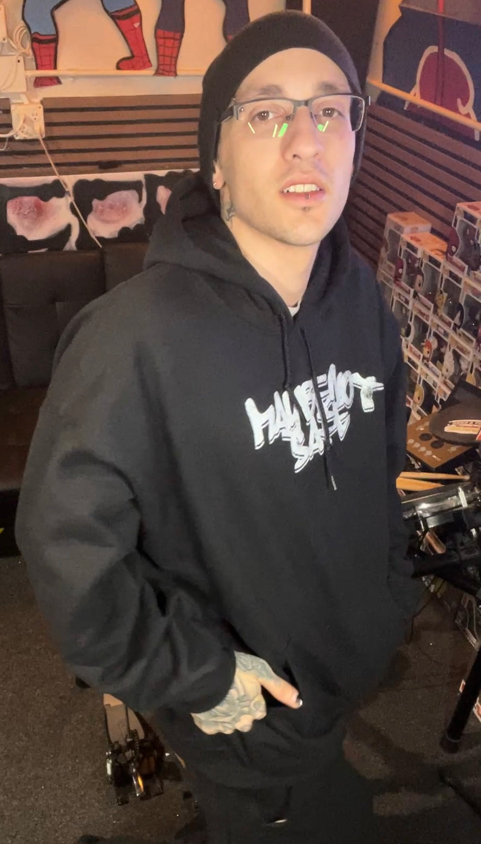 maybe not safe hoodie